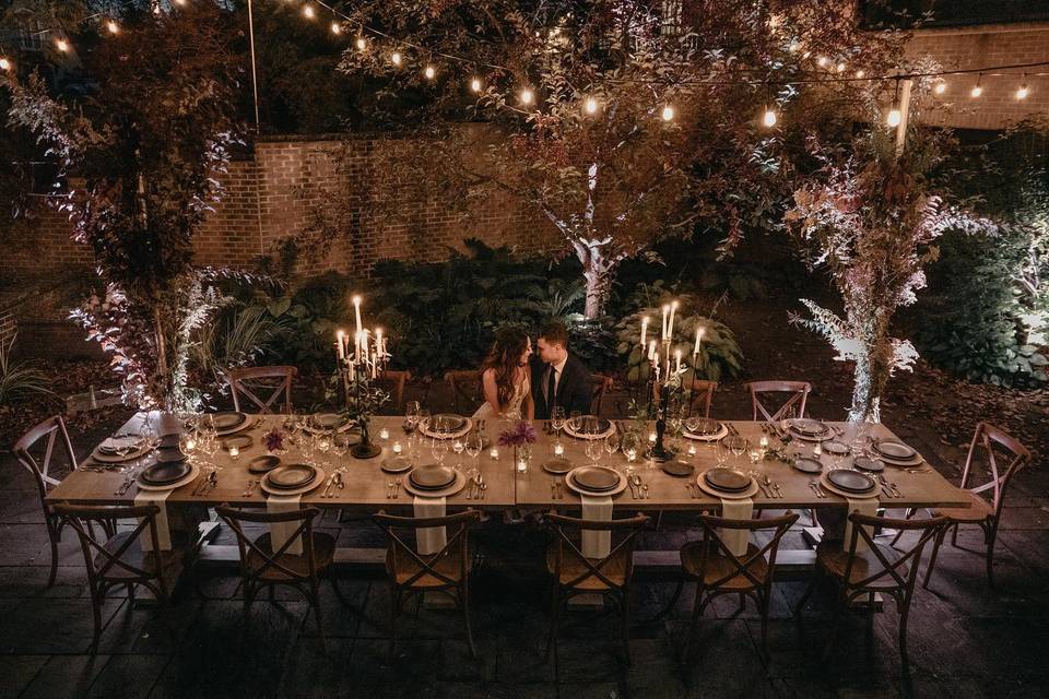 Dreamy table setting