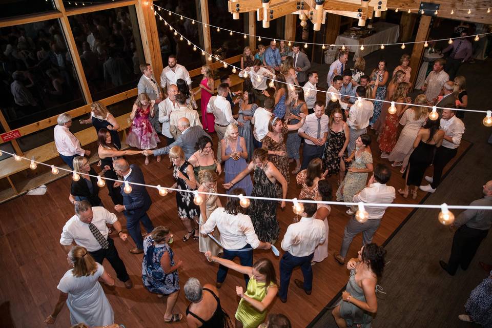 The dance floor