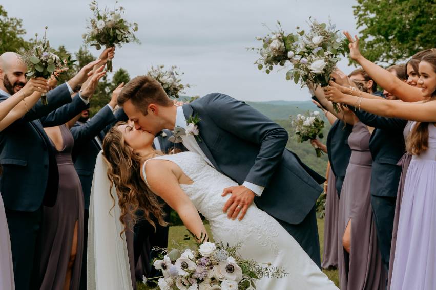 A ceremony on the hilltop
