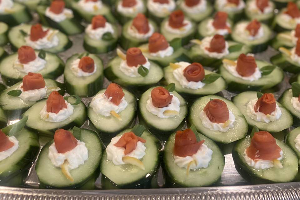 Lox & Cucumber Bites