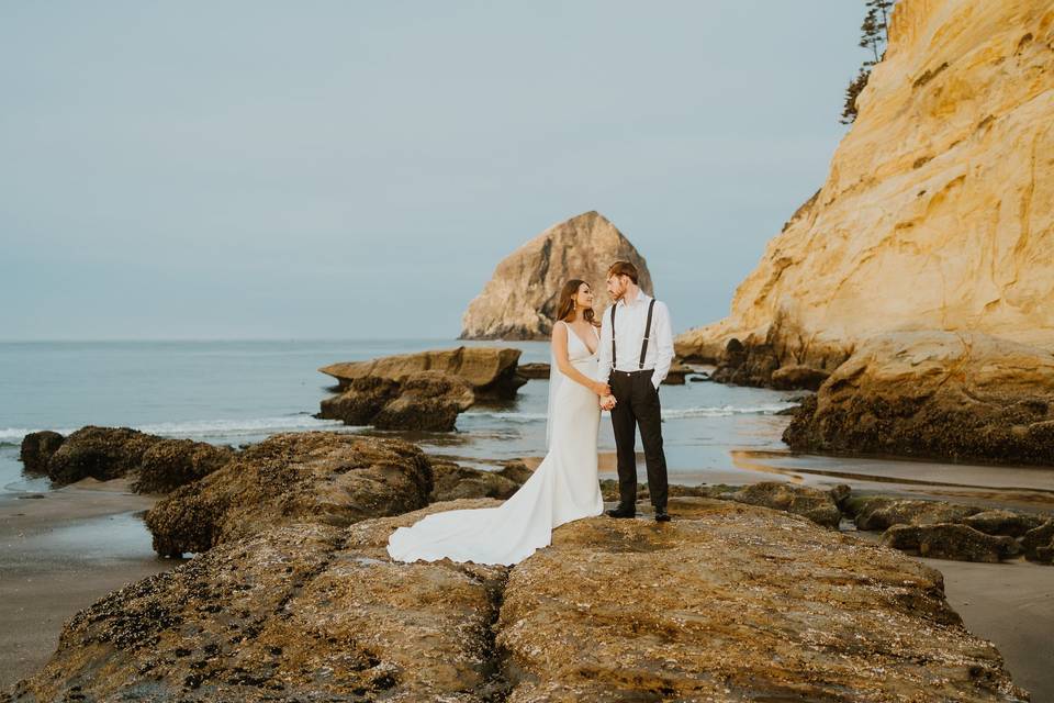 Cape kiwanda elopement