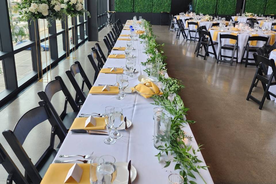 Head table