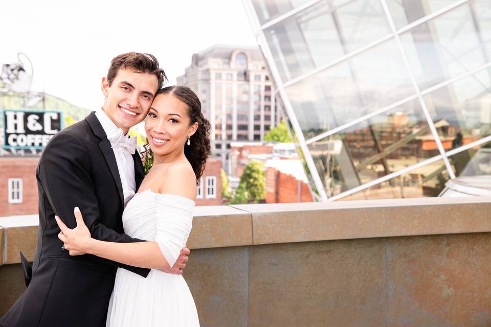 Taubman Museum Wedding