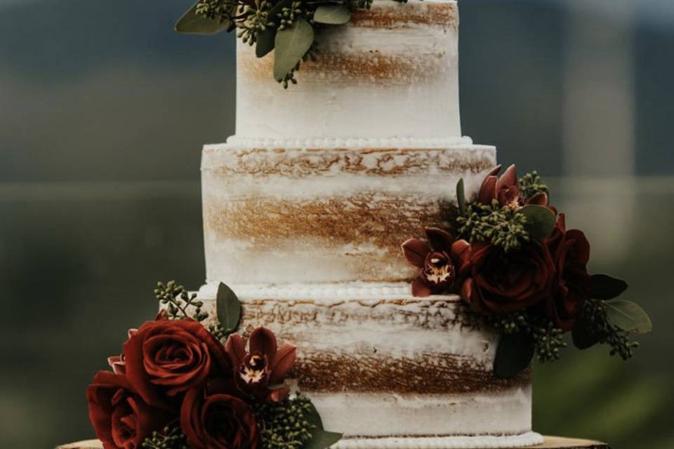 Naked cake