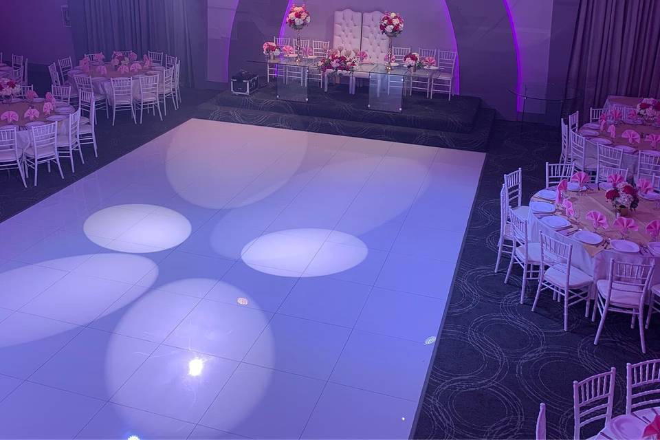 Dance floor lighting