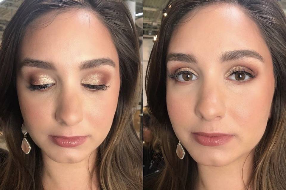 Elegant wedding makeup