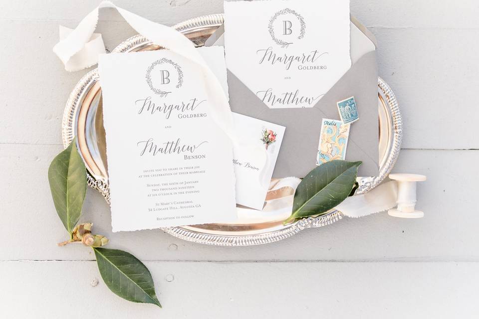 Wedding stationery