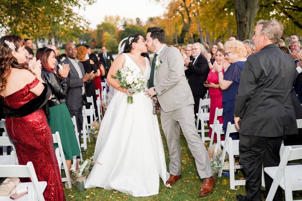 Ceremony Decor and Chairs