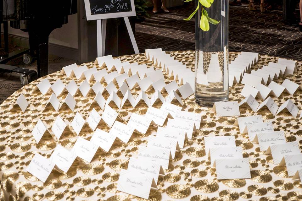 Place Card Table