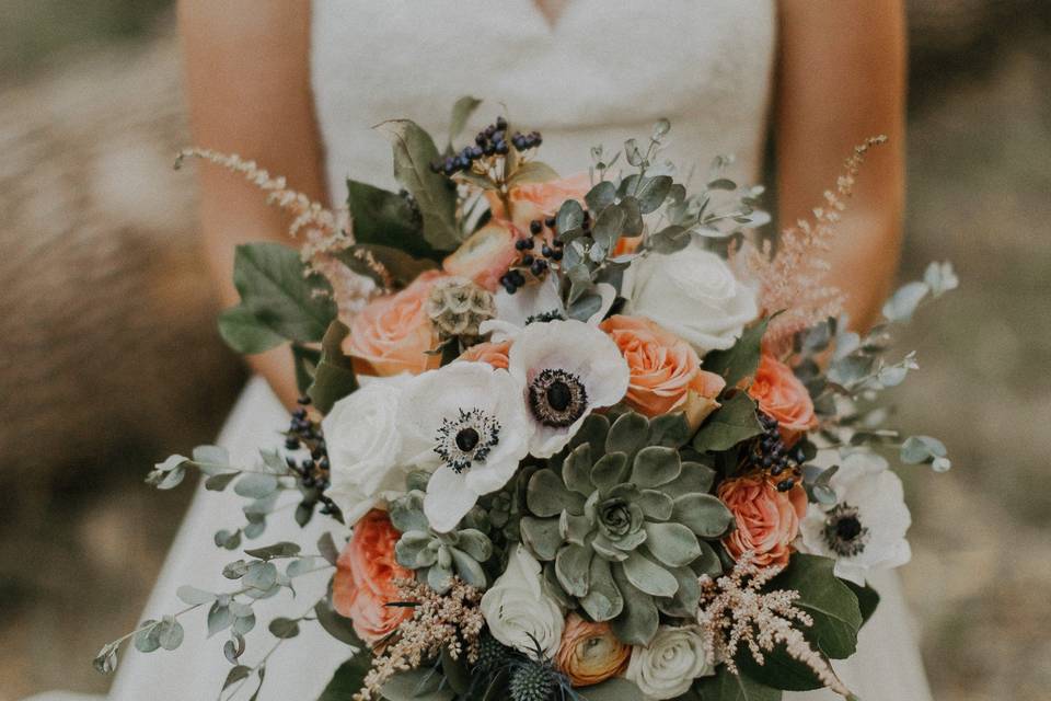 Textured Fall Bouquet