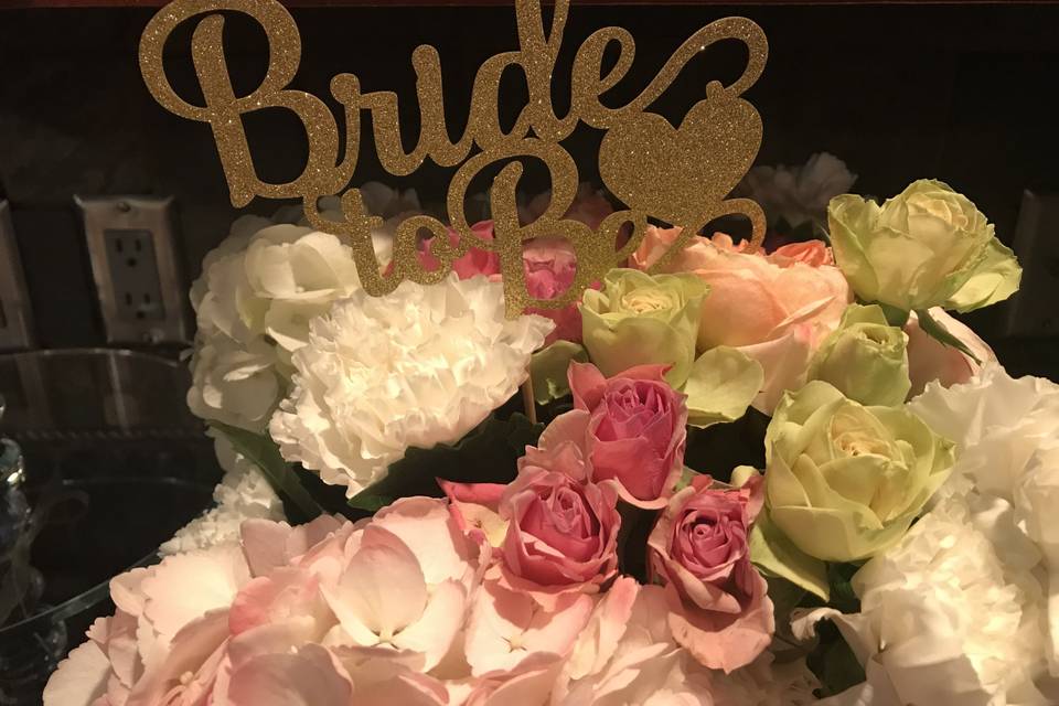 Bride to Be florals