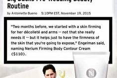 Even Sofia Vergara made Nerium part of her wedding day preparation!!
