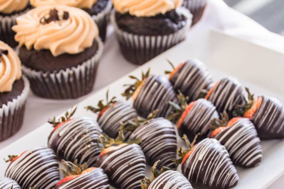 Chocolate-covered strawberries