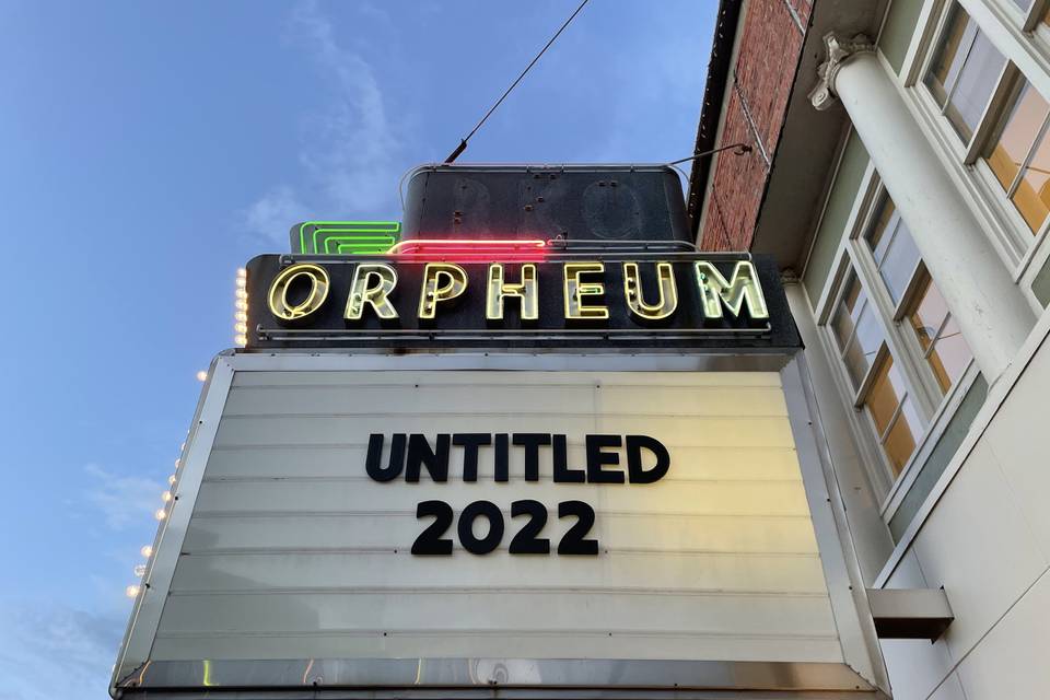Vintage neon sign