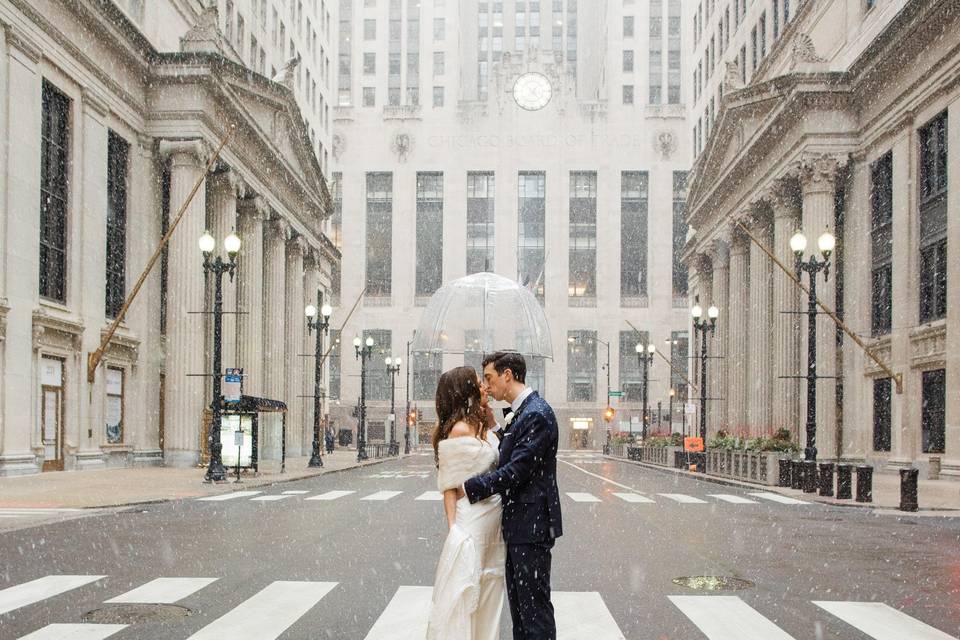 Winter Wedding Photo