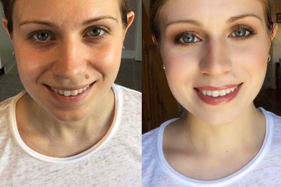 Before & After Beauty Makeup