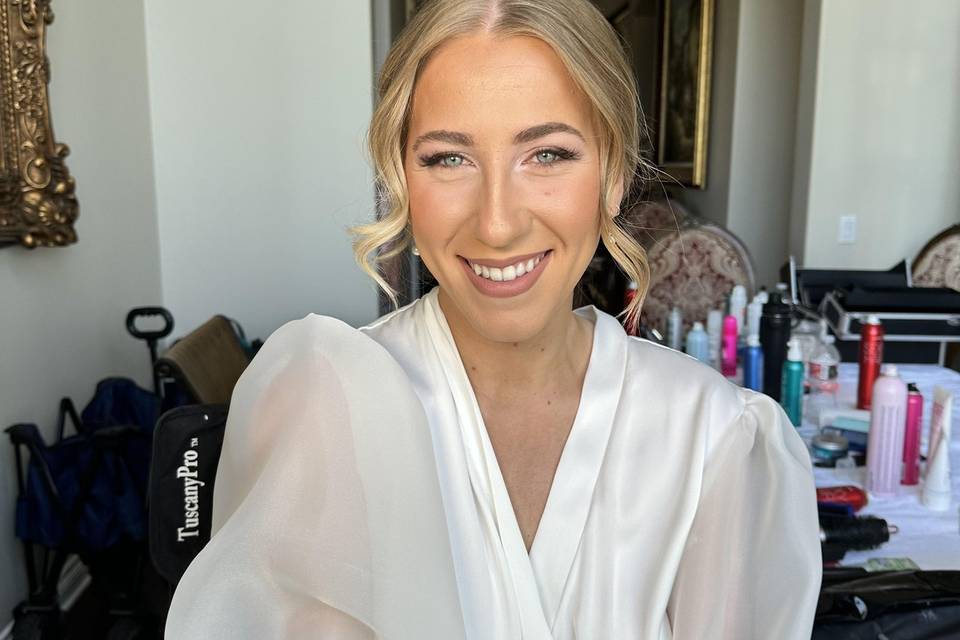 Bridal Glam for our Bride