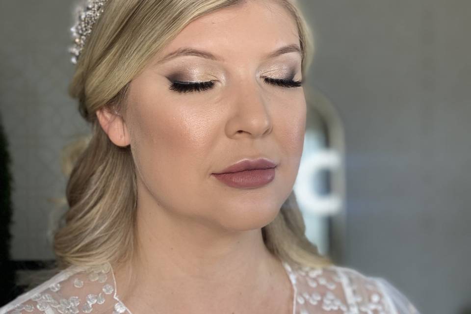 Bridal Glam for our bride