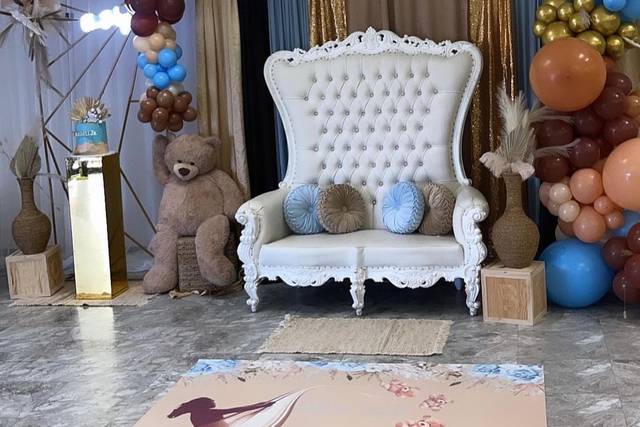 Beautiful throne