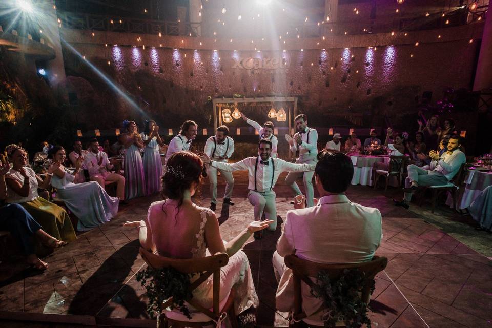 Xcaret Entrance Bride