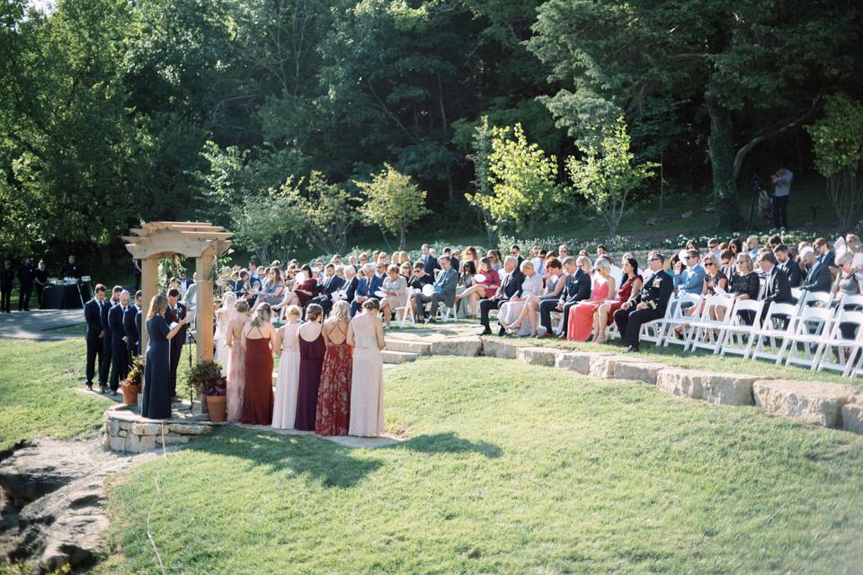 Outdoor ceremony