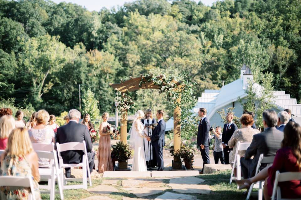 Outdoor ceremony