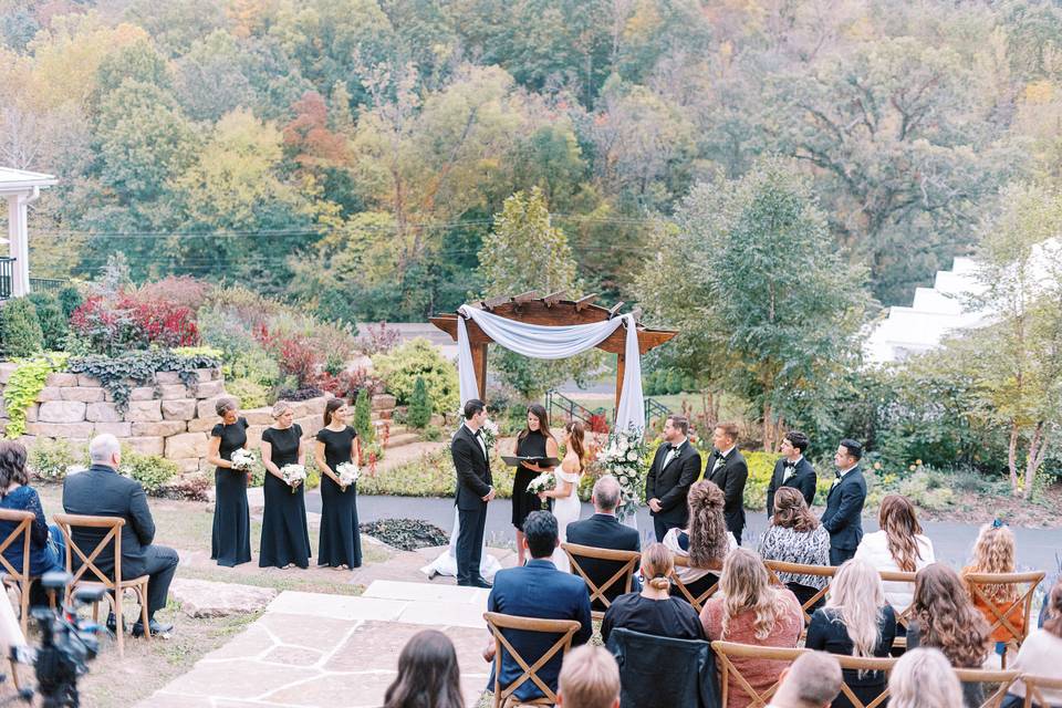 Outdoor ceremony