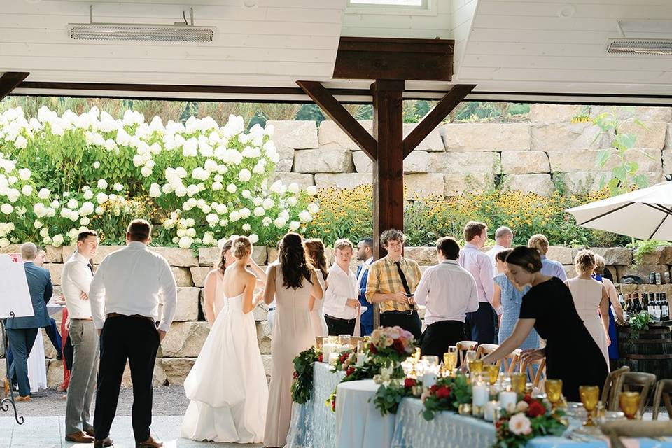 Reception area