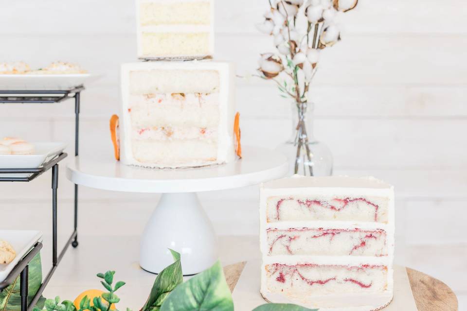 Grapefruit & Thyme Cake Design