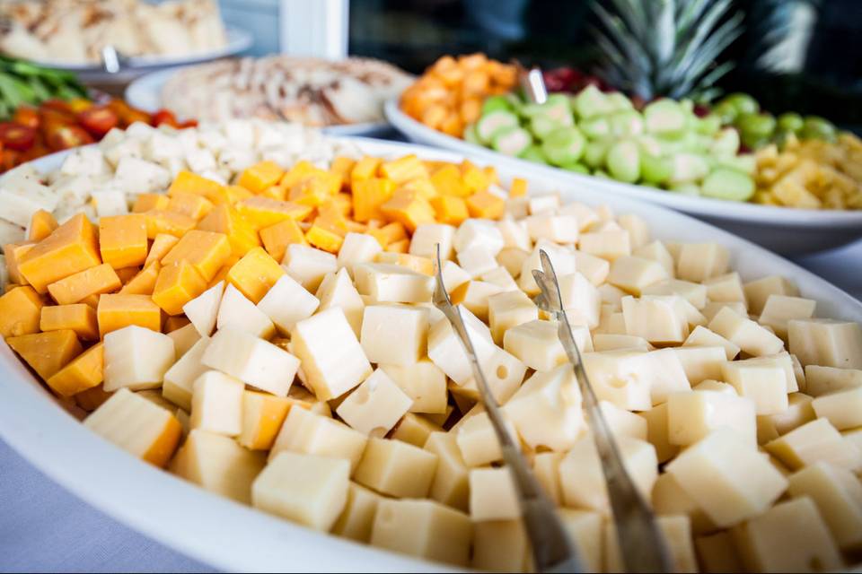 Fruit and Cheese Display