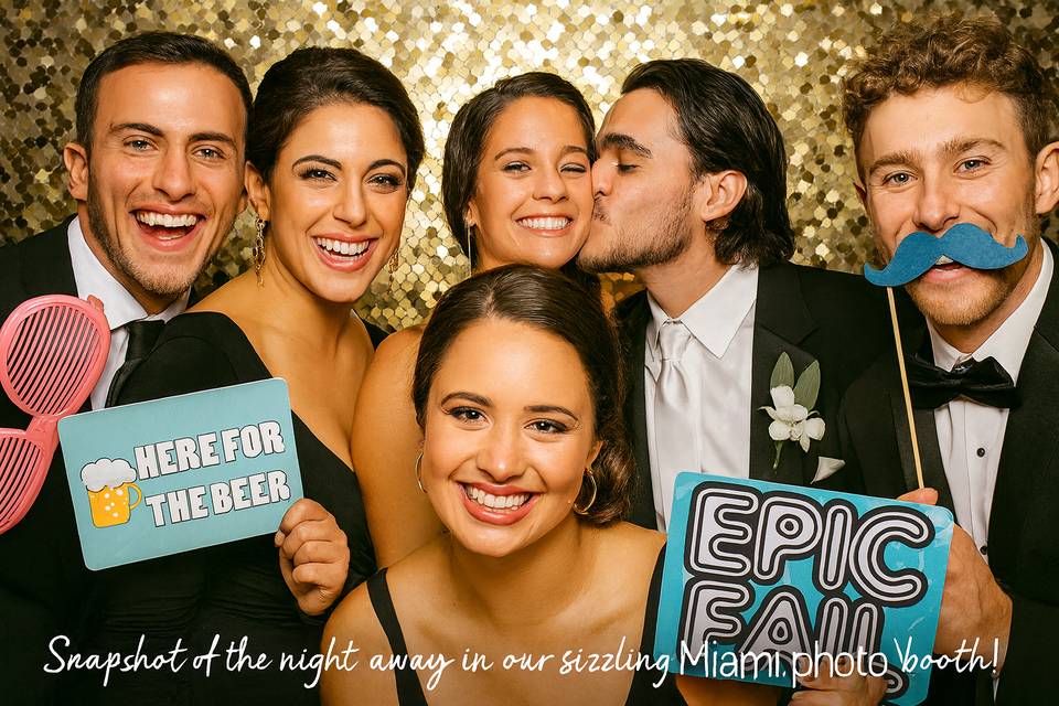 #1 Photo Booth Rental in Miami