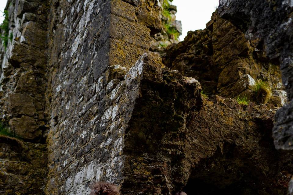 Irish Castle Ruins Elopement