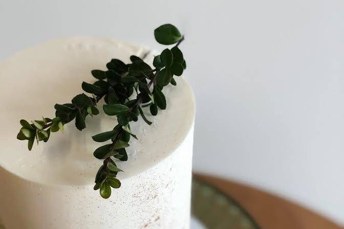 Minimalist Wedding Cake