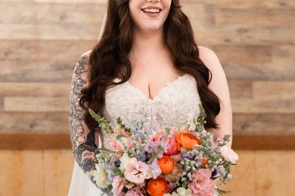 Bridal hair & makeup