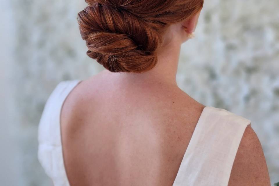Bridal hair