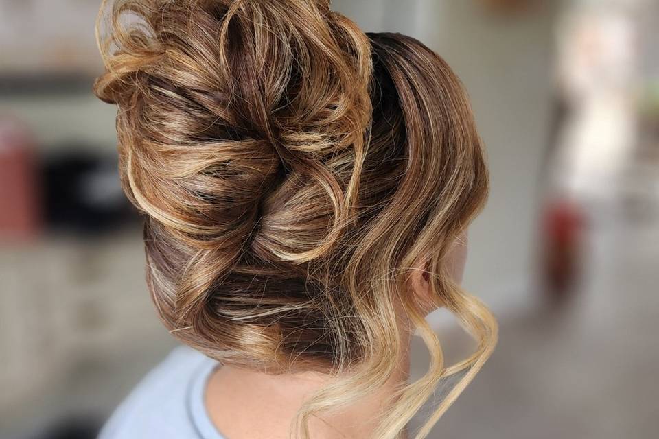 Bridal hair