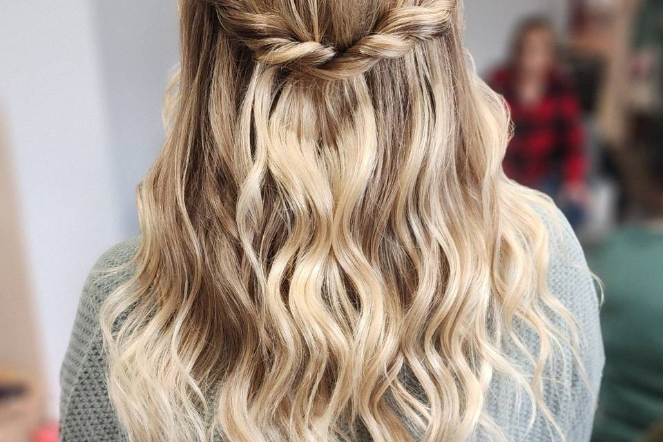 Bridal hair