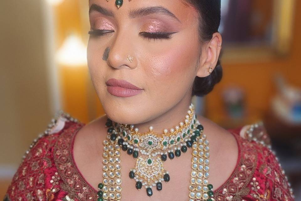 Bridal hair & makeup