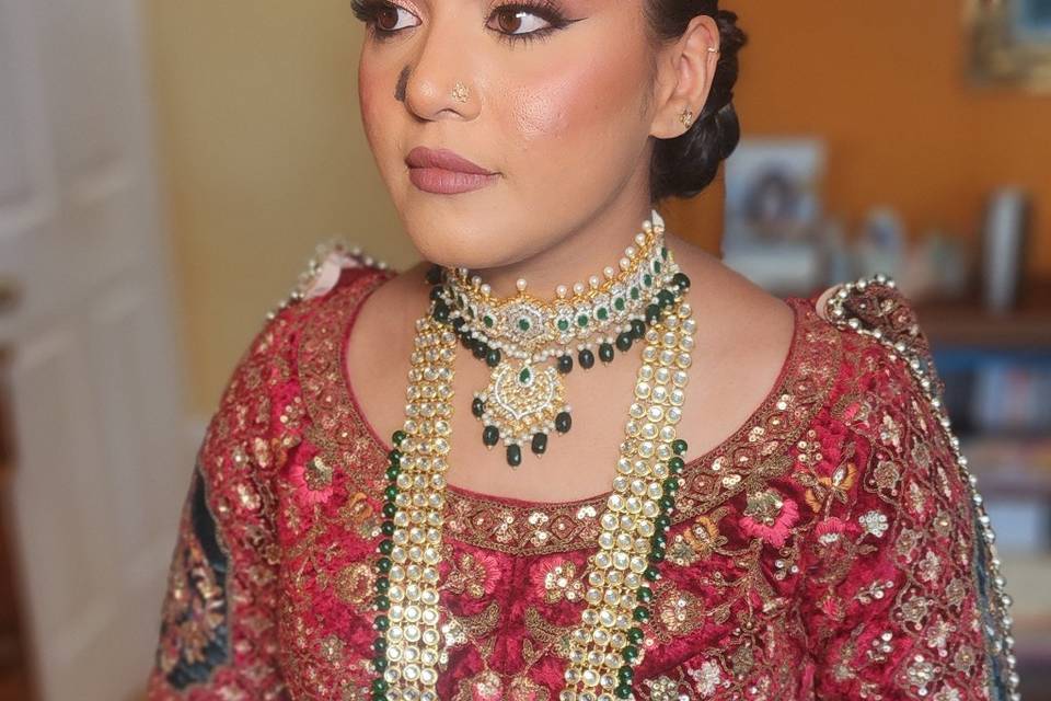 Bridal hair & makeup