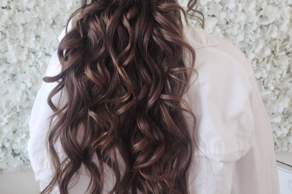 Bridal hair