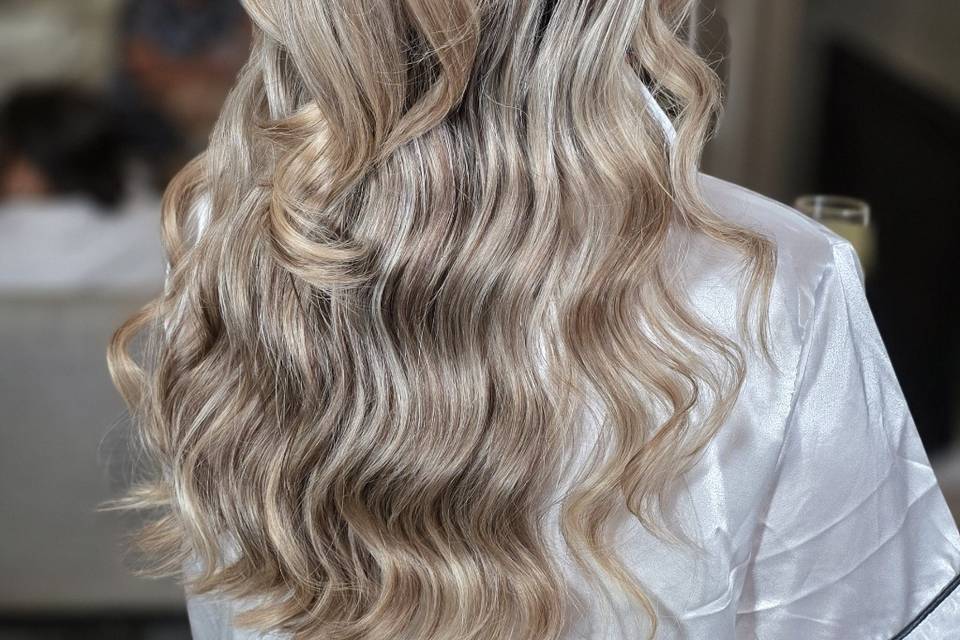 Bridal hair
