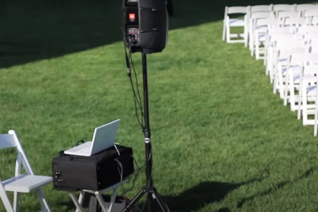 Ceremony PA system