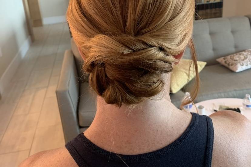 Lovely updo!