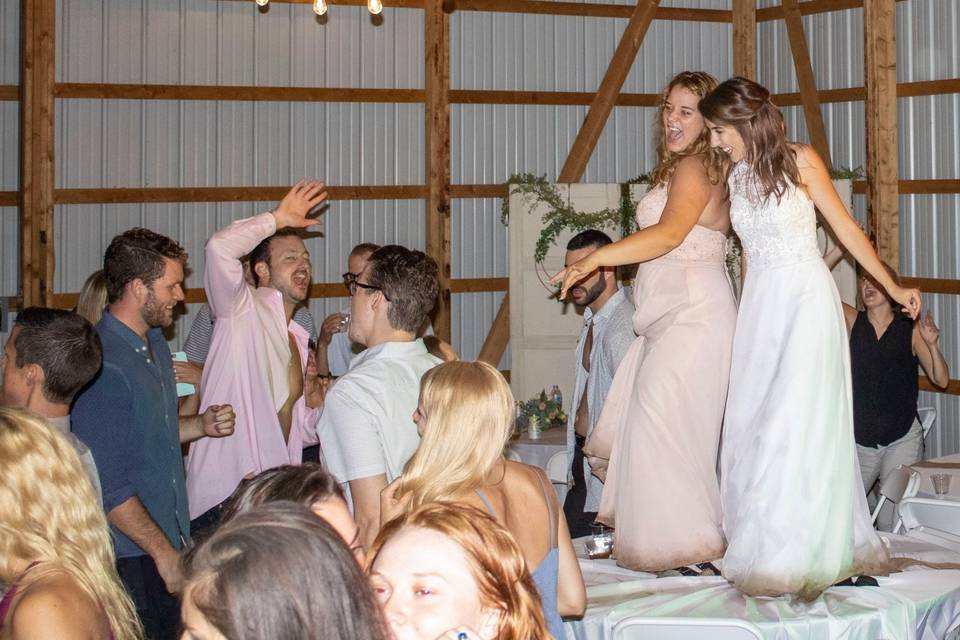 Bride on the table Foley MN