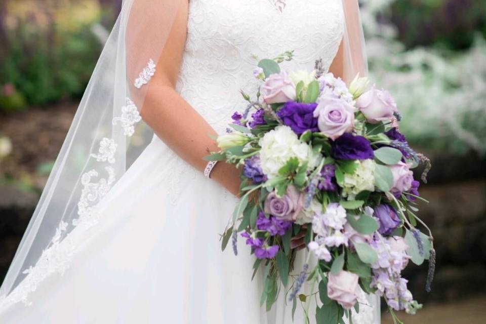 Lavender bridal summer