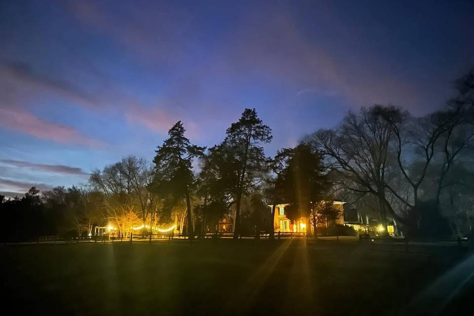 The Grounds at Night