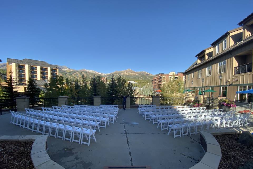 Upper Plaza - Ceremony Chairs