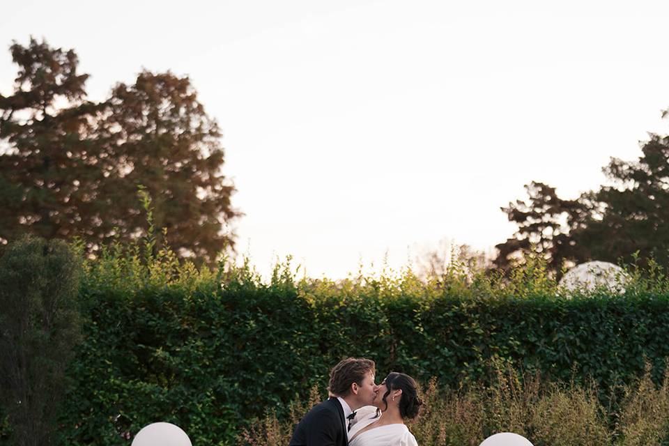 Bride and groom