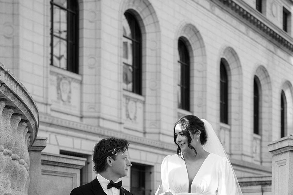 Bride and groom