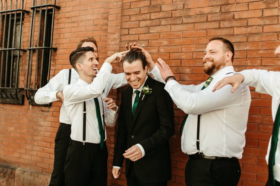 Alexander & his groomsmen